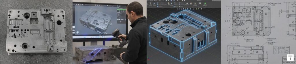 modelo 3d ingenieria inversa teciman