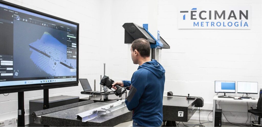 laboratorio metrologia teciman medicion 3d escaneado 3d