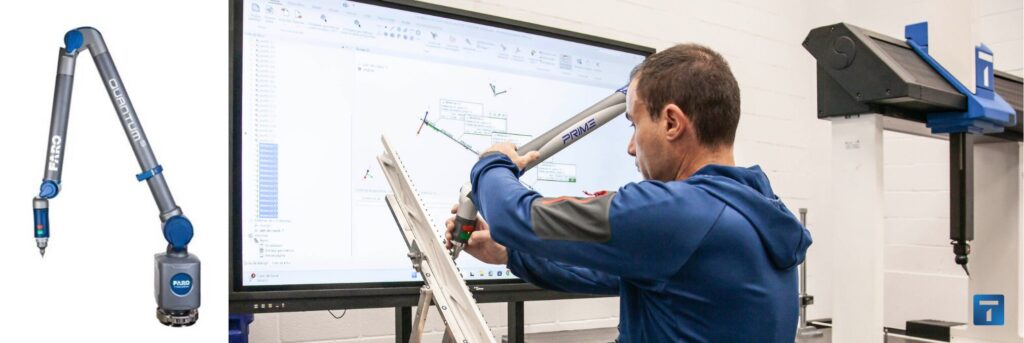 calibrate articulated arm tecman metrology