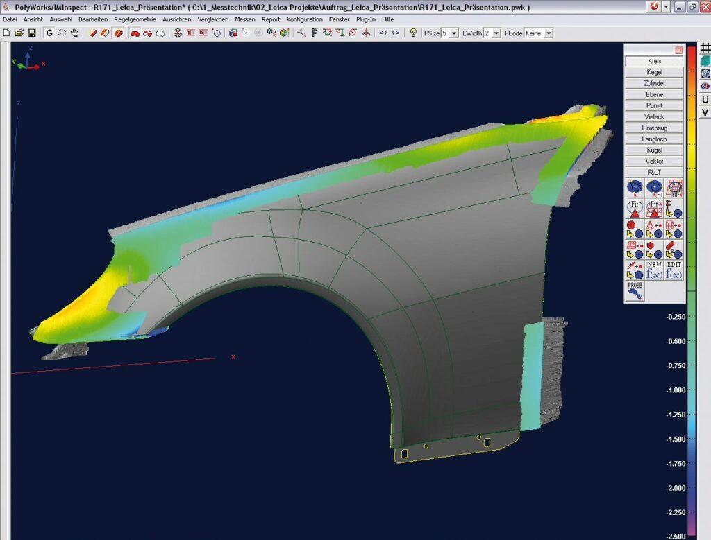 polyworks software metrologia teciman